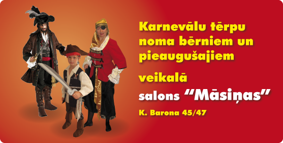 Karnevāla tērpu noma