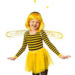 Bites kukaiņa maskas k-ts bērniem dzelteni spārni un antenas karnevāla Bites kukaiņa maskas k-ts bērniem dzelteni spārni un antenas karnevāla