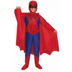 Spaiderman superhero kostims bērniem 8-10 gadiem karnevāla cepure kombinezons apmetnis un zābaki