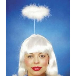 Eņģeļa oreols nimbas baltas angel karnevāla aksesuāri Halloween for adult