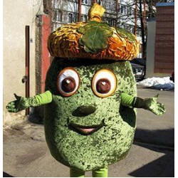Mascots acorn lielās auguma lelles Zīļuks maskots kostīma izgatavošanas pasūtījuma dizaina bilde