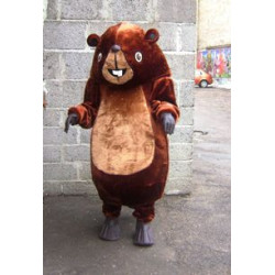 Mascots beaver talismans Rīgas Bebrs lielās auguma lelles kostīma izgatavošanas pasūtījuma dizaina bilde
