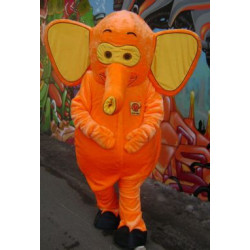 Mascots Talismans elefant Zilonis pilna auguma lielās lelles kostīma izgatavošanas pasūtījuma dizaina bilde
